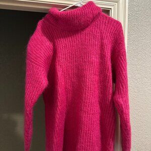 Cowlneck Sweater Dress